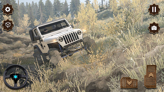 Offroad jeep driving sim games