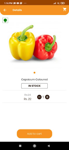 Almoramart - Grocery App Screen 3