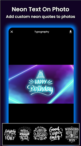 NeonPics: Neon Text & Brush Screen 2
