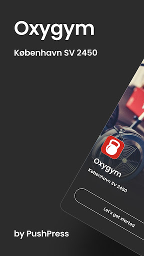 Android application Oxygym screenshort
