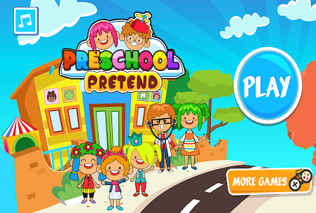Pretend Preschool Kids Games For PC installation