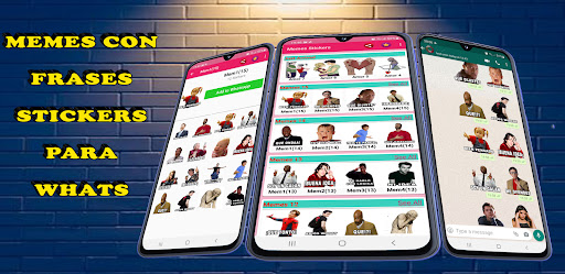 Android application Memes Stickers for WhatsApp screenshort
