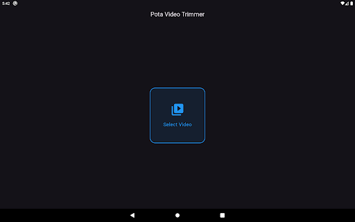 Pota Video Trimmer