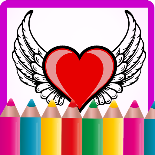 Heart Coloring Games 1.1 Icon