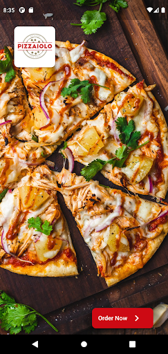 Android application Pizzaiolo screenshort