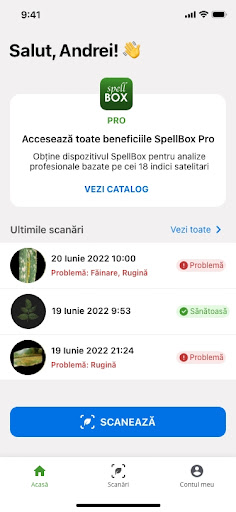 Android application SpellBox Lite screenshort