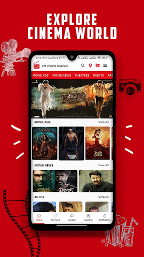 Android application My Movie Bazaar screenshort