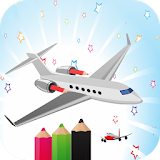 Airplane Coloring Book icon