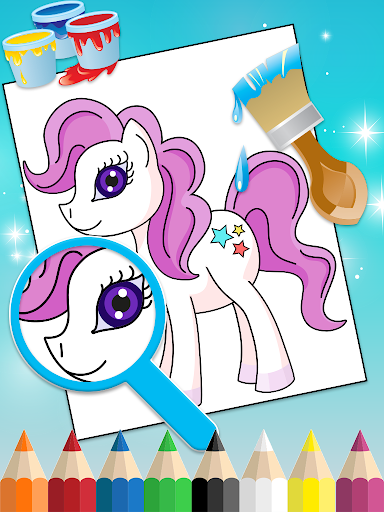 Screenshot of Unicorn Coloring Book for Kids