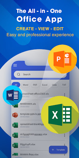 Android application Office Reader - Edit Document screenshort