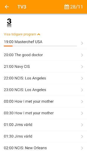TV-tabla.se Screen 3