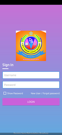 Dominic Savio Matriculation Screen 2