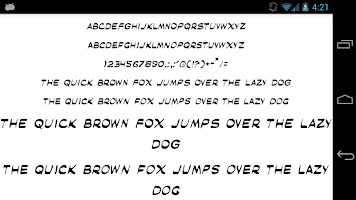 screenshot of Fonts Message Maker