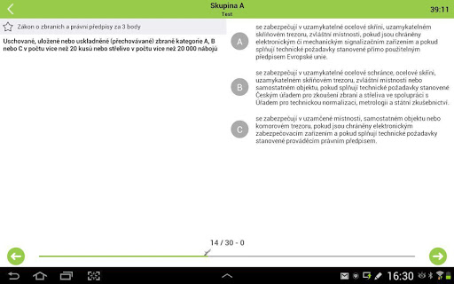 Zbrojní průkaz - testy 2023