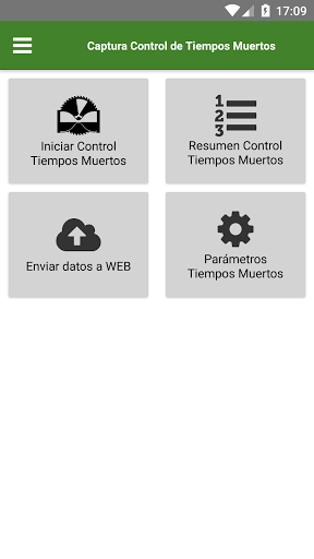 Control Tiempos Muertos Screen 2