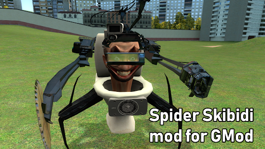 Spider Skibidi Mod GMOD