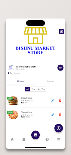 Android application Bishnu Market Store screenshort