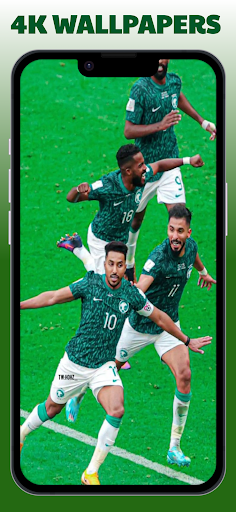Android application Saudi national team wallpapers screenshort