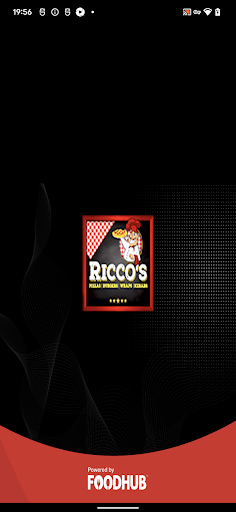 Android application Riccos Pizza screenshort