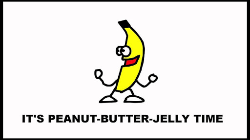 Peanut Butter Jelly Time Pin