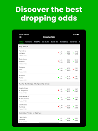 Live Football Dropping Odds