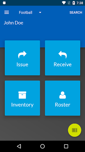 Android application EquipCheck screenshort