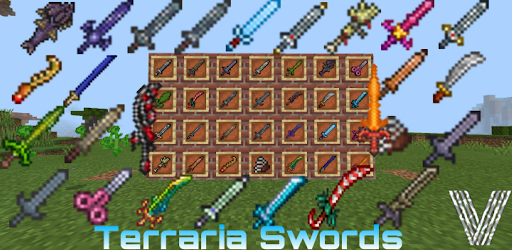 Minecraft: Pocket Edition Terraria Sword Mod, Minecraft