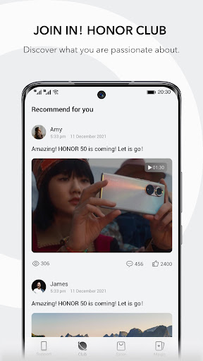 My HONOR Screenshot