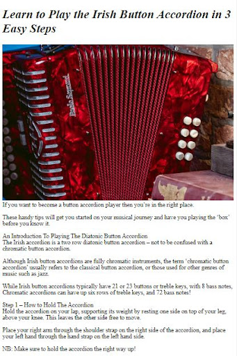 How to Play the Accordion Screen 3