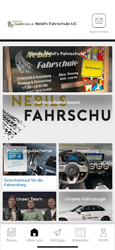 Nebils Fahrschule Screen 3