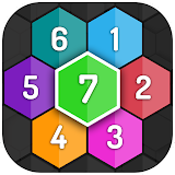 Merge Hexa - Number Puzzle icon