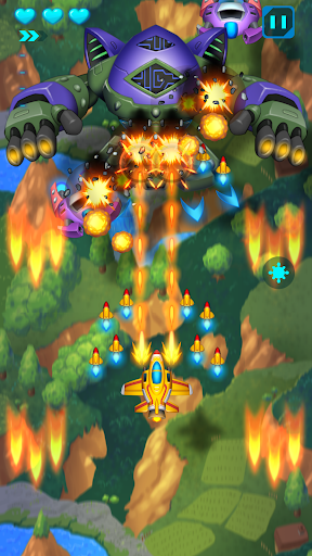 Android application Galaxy Striker Corps screenshort