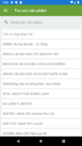 Thanh Phương Mart Screen 2