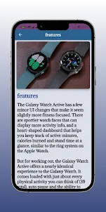 Galaxy Watch Active help