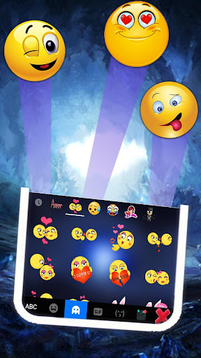 Furry Monsters Keyboard Theme Screen 3