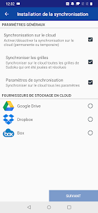 Aperçu de l'application