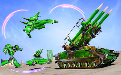 Missile Truck Robot Game – Jet Robot Car Game 2021 1.0 APK + Mod (Unlimited money) untuk android