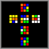 2D Rubik's Cube icon