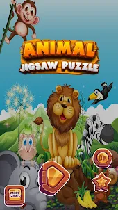 Animal Jigsaw Puzzle For Kids