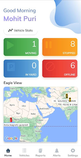 Android application VEYRON GPS screenshort
