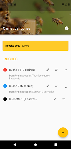 Android application NoteBeezzz screenshort