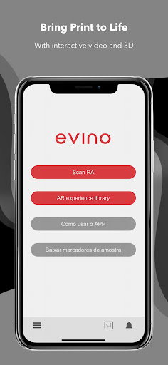 Android application Evino screenshort
