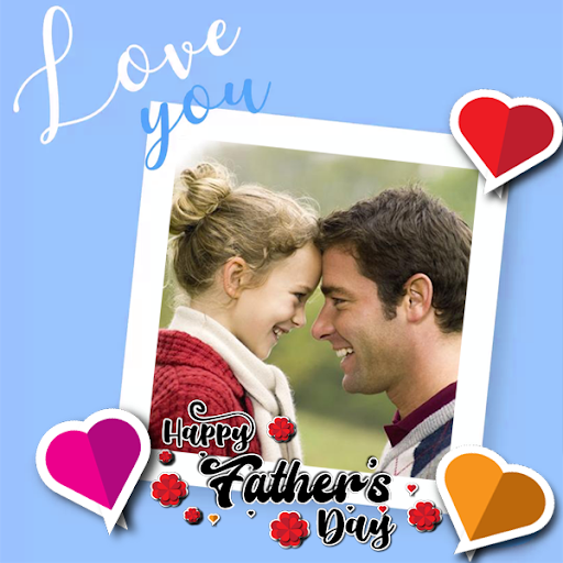 Fathers day photo frame 2024 Screen 3