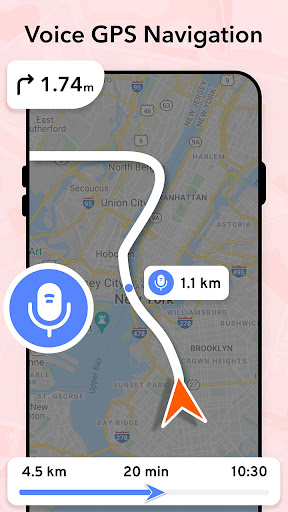 GPS Area Measurements Screen 2