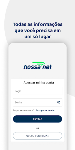 Android application NOSSA NET MAIS screenshort