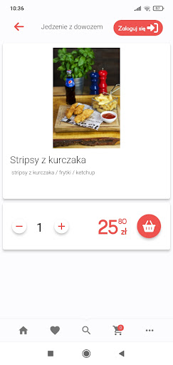 Jedzenie z Dowozem Screen 3