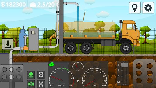 Mini Trucker - 2D offroad truck simulator