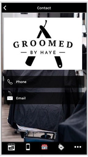 Android application Groomed by Haye screenshort