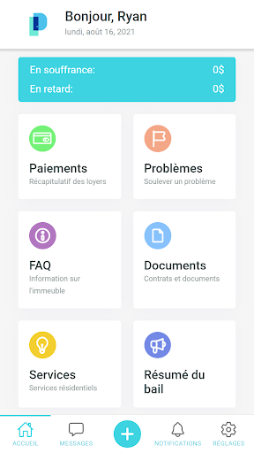 Android application Perty screenshort