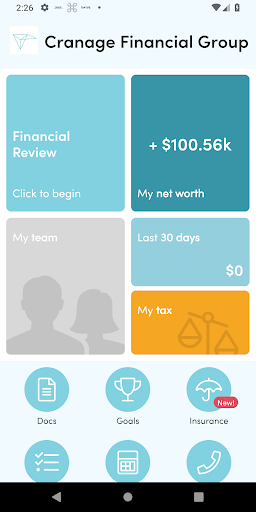 Android application Cranage Financial Group screenshort